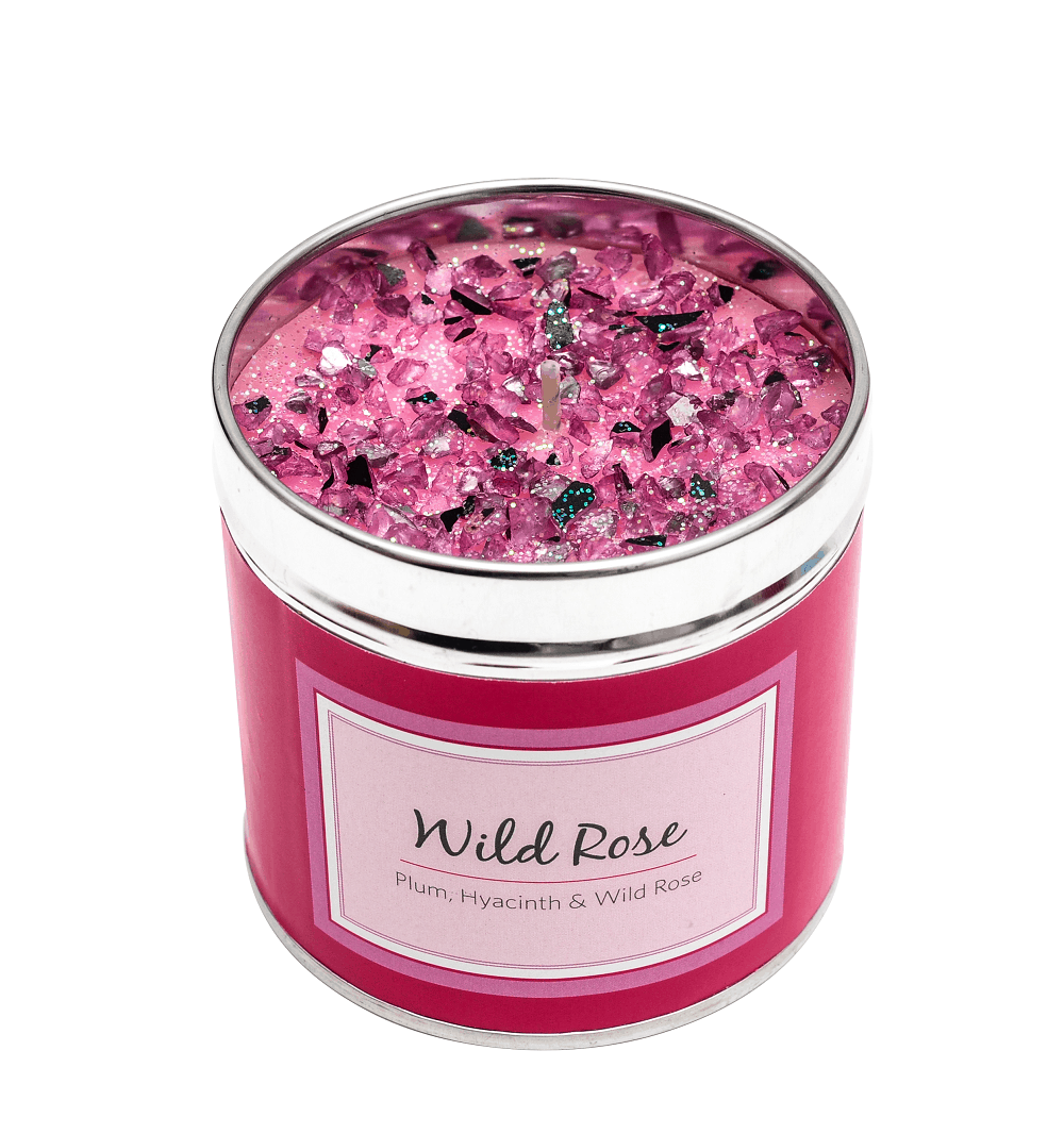 SERIOUSLY SCENTED CANDLE – WILD ROSE