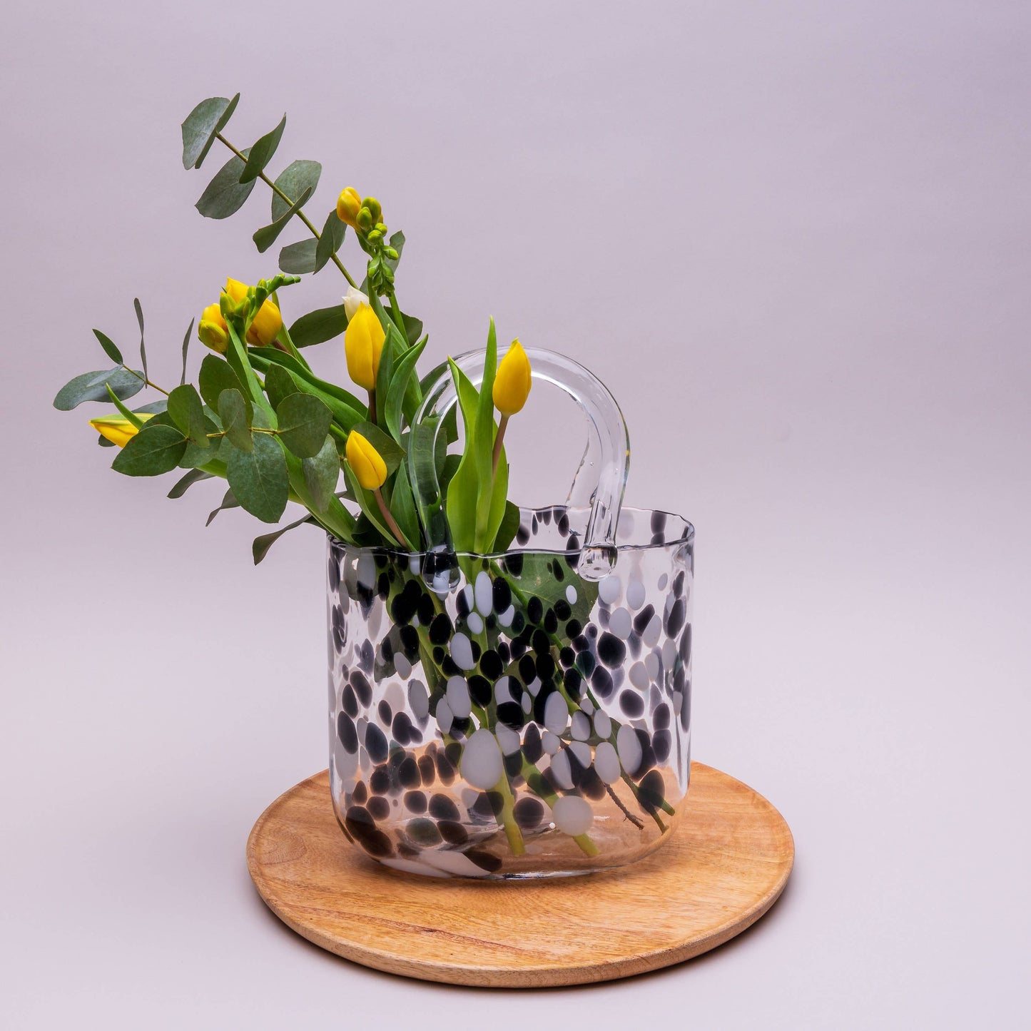 Dalmatian Handbag Vase