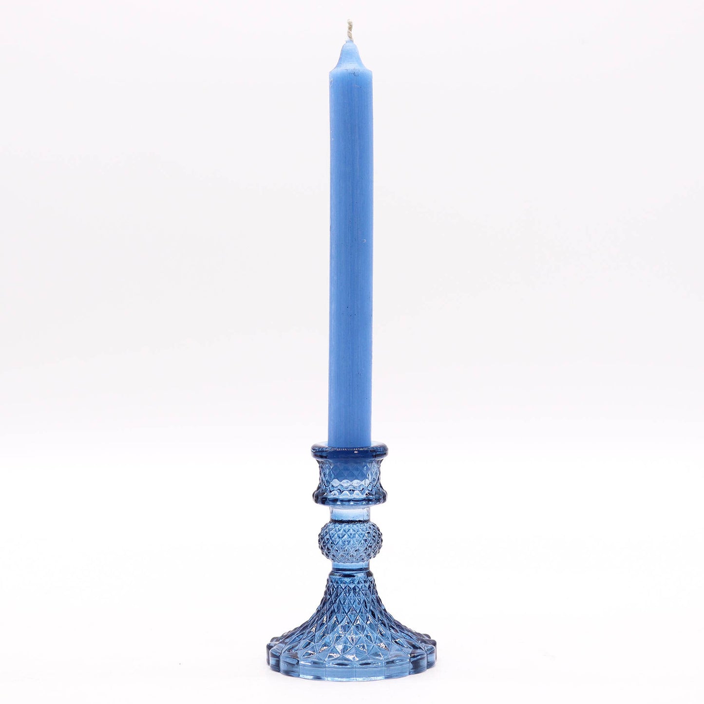 Vintage Candle Holder - Royal Blue