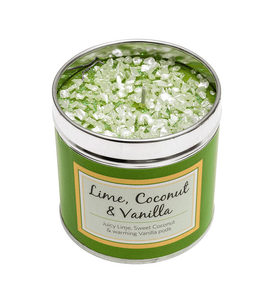 SERIOUSLY SCENTED CANDLE – LIME, COCONUT AND VANILLA