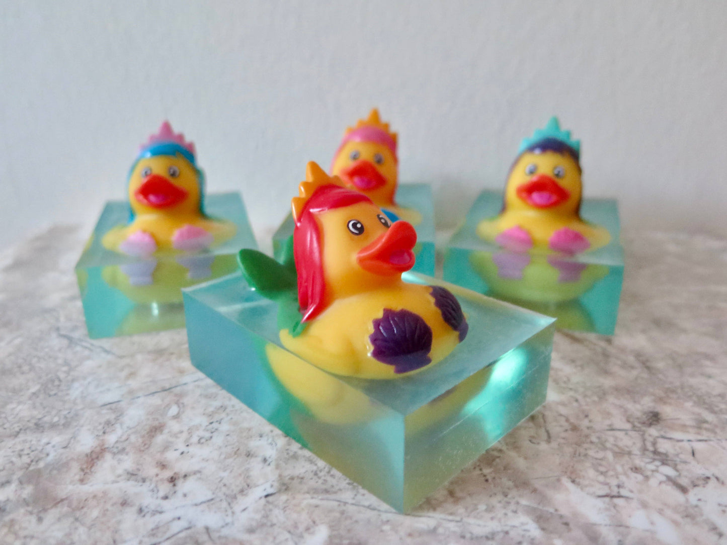 Mermaid Duck Soap (Fragrance free & Vegan Friendly)