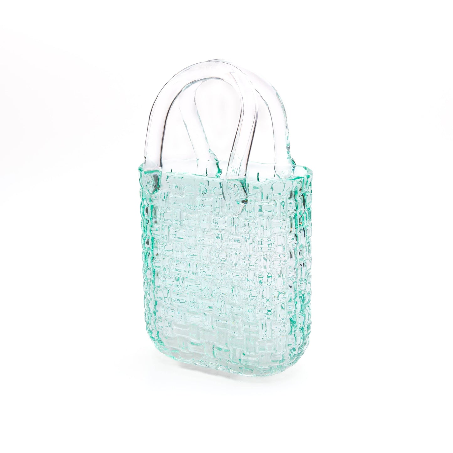 Handbag Vase - Teal