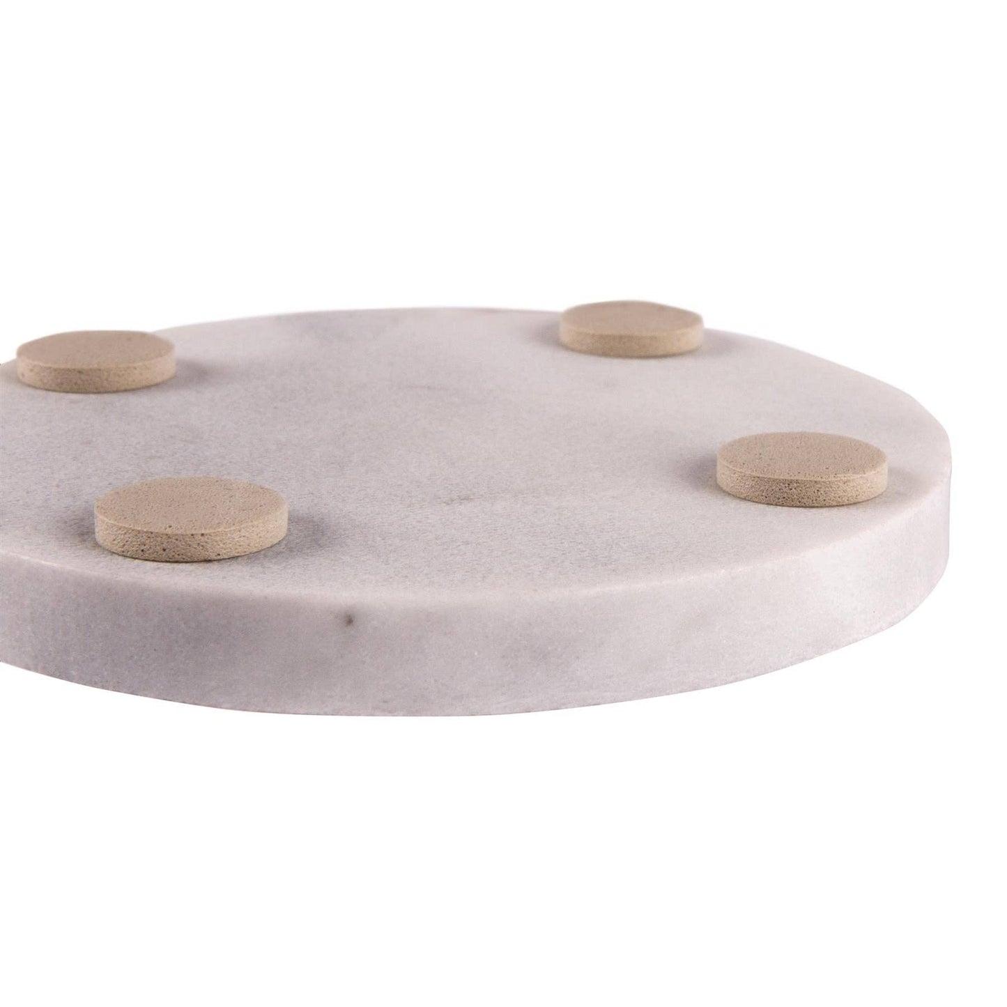 Marble Round Coaster - 10cm - By Argon Tableware