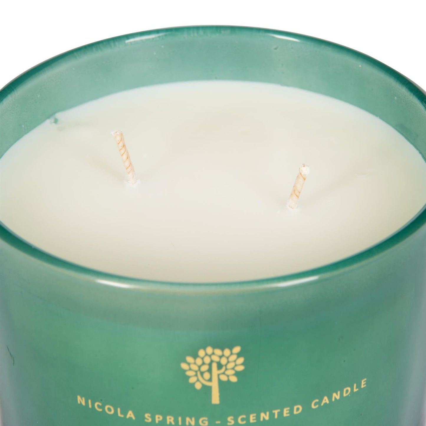 350g Double Wick Sage & Seasalt  Wax Candle Nicola Spring