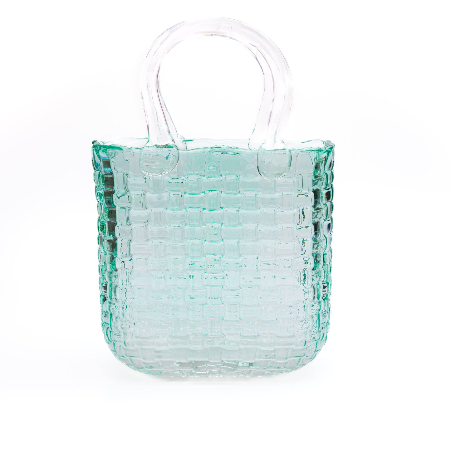 Handbag Vase - Teal
