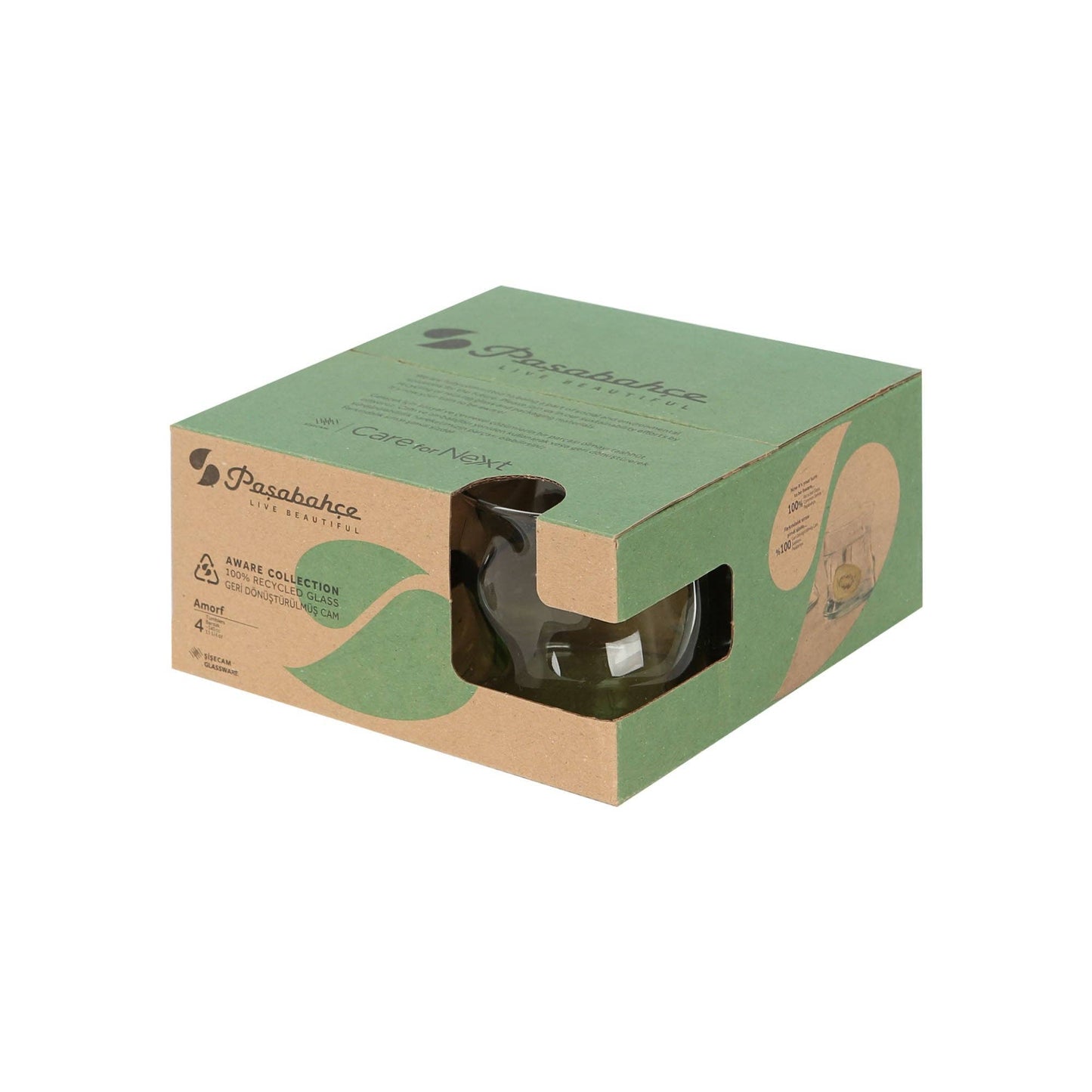 340ml Aware Amorf Recycled Glass Tumbler