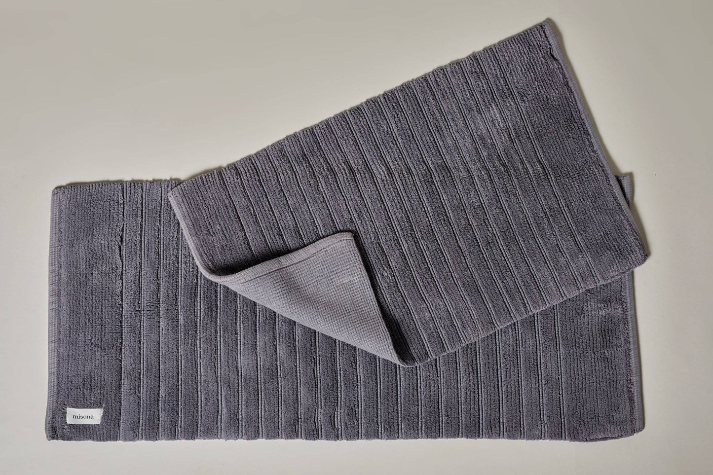 Organic Cotton Bath Mat & Bath Runner - Non Slip, Super Soft