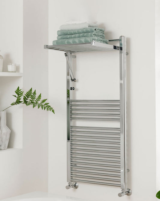 Astro Chrome Heated Towel Rail