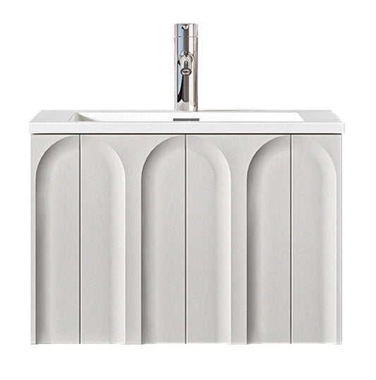 Serena 600mm Wall Hung Vanity Unit with Resin Basin – Stylish and Functional Bathroom Furniture