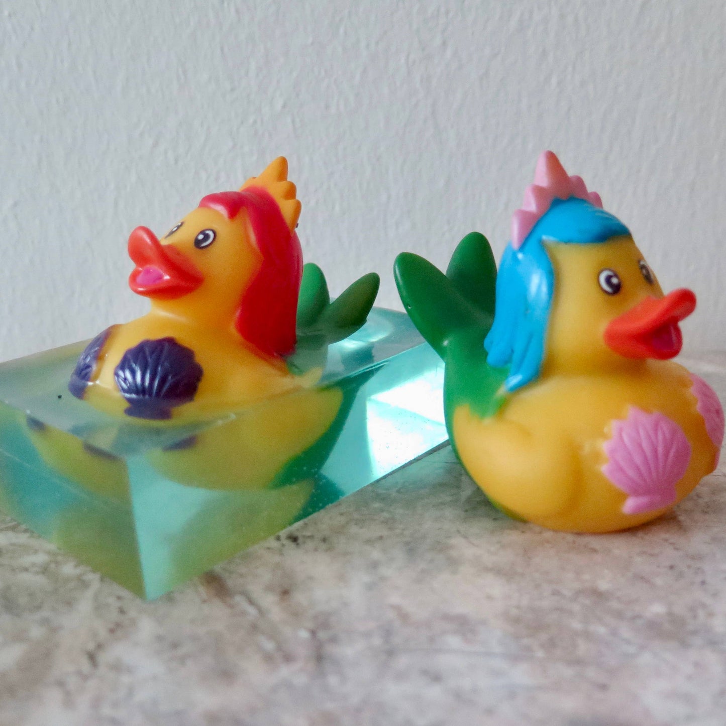 Mermaid Duck Soap (Fragrance free & Vegan Friendly)