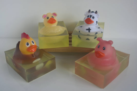 Farm Animal Duck Soap (Fragrance free & Vegan Friendly)