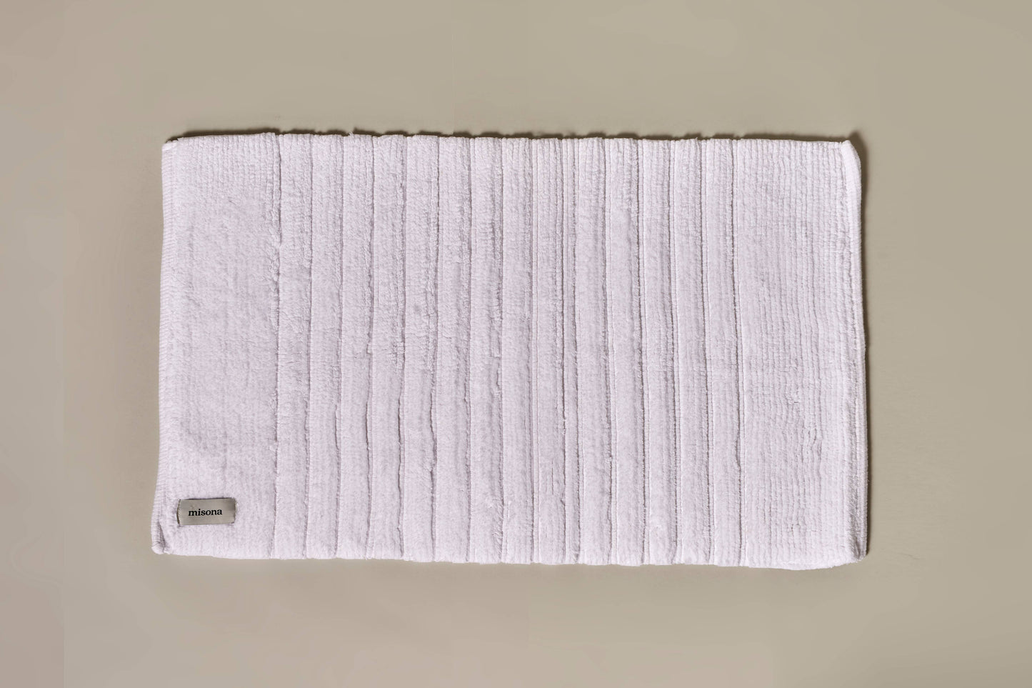 Organic Cotton Bath Mat & Bath Runner - Non Slip, Super Soft
