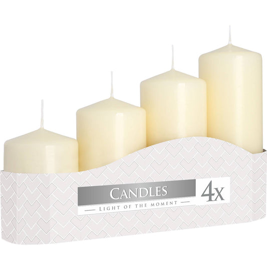 4 pillar Candles