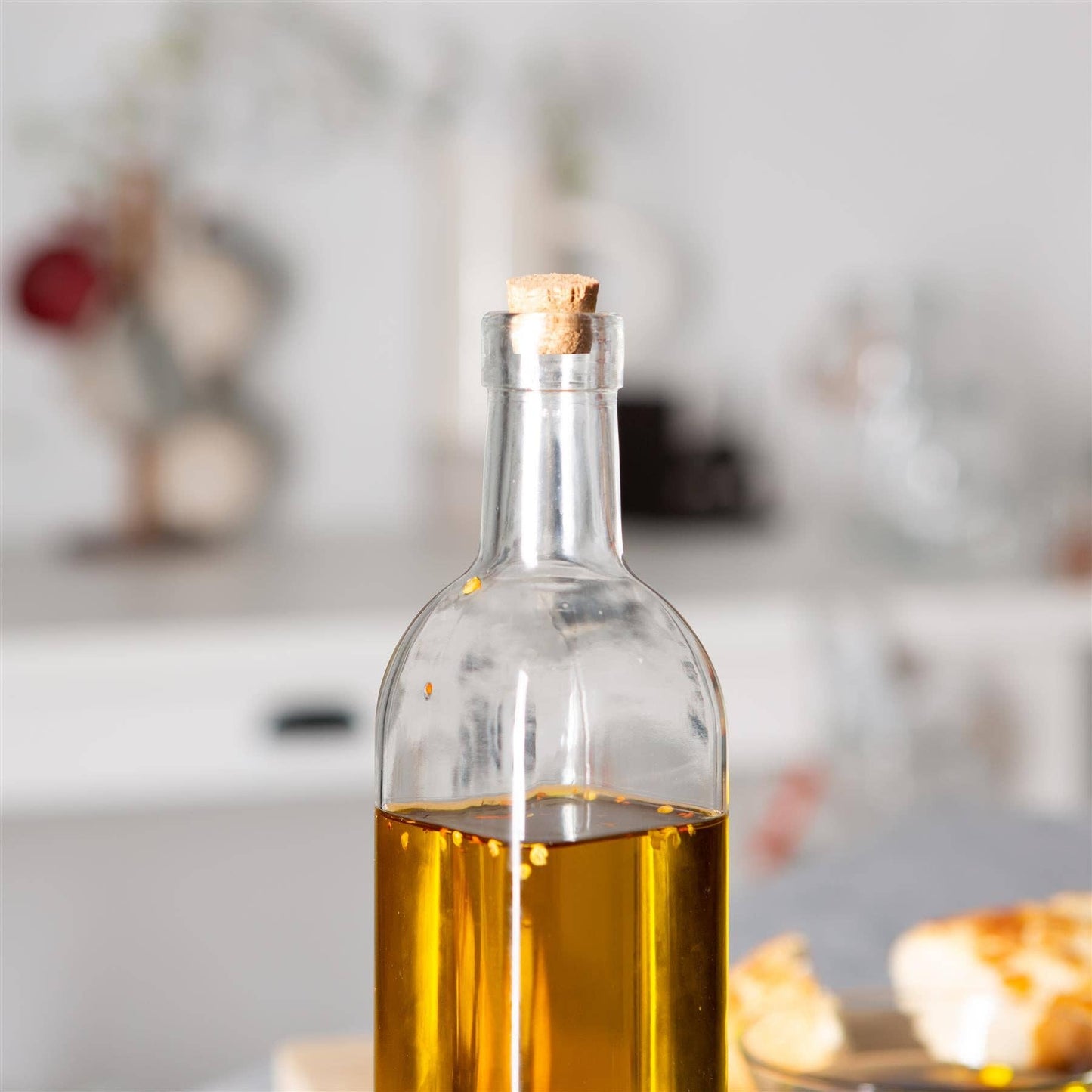 Argon Tableware Olive Oil Pourer Bottle Cork Lid - 500ml